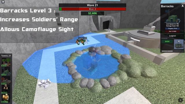 Graveyard Vs Barracks Tower Battles Roblox смотреть онлайн