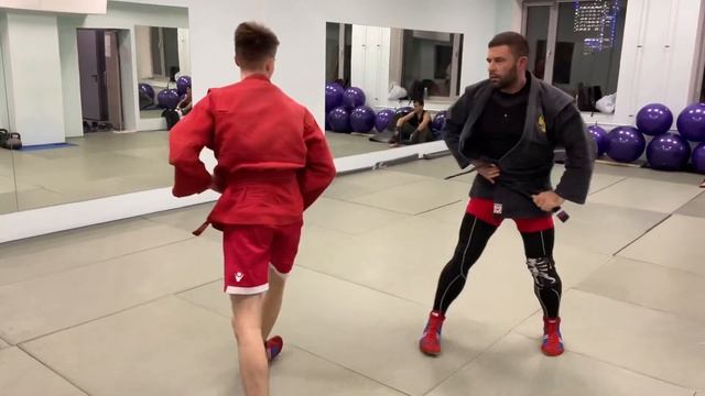 Готовимся к показательным выступлениям. Набор приемов самбо. смотреть онлайн