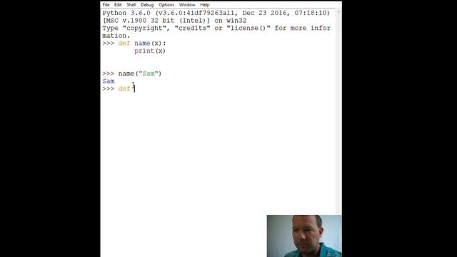 Python Basics Functions in Shell(IDLE) смотреть онлайн