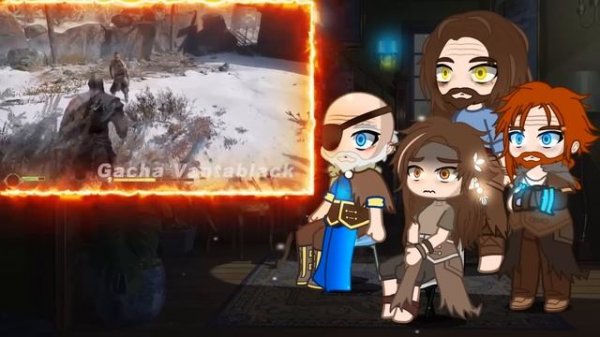 Norse Gods react to Kratos || GOW Ragnarök || - Gacha Club React