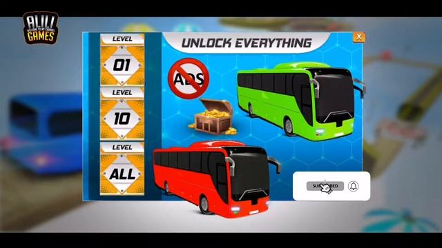 Coach Bus Stunt Bus Games - Gameplay Walkthrough (Android) Part 1 смотреть онлайн