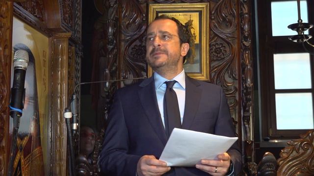 Ομιλία του ΠτΔ στο Μνημόσυνο του Γρηγόρη Αυξεντίου смотреть онлайн