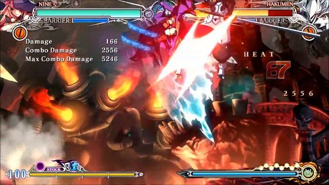 BlazBlue: Central Fiction: Starter Nine Combos. смотреть онлайн