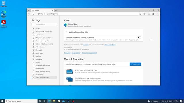 How To Update Microsoft Edge Browser In Windows 10 and windows 11 смотреть онлайн