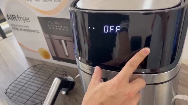 cách sử dụng nồi chiên không dầu AIRFRYER CASAMOM hàn quốc смотреть онлайн