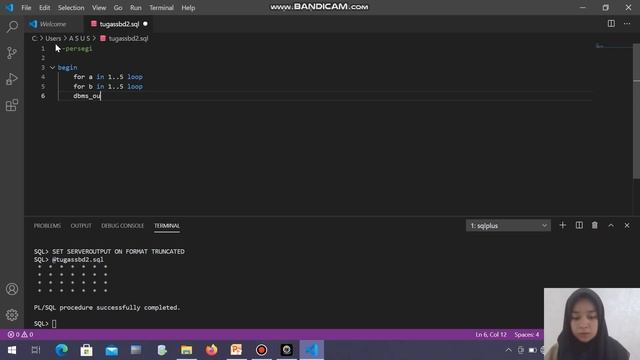 Sistem Basis Data - Penggunaan Nested Loop Pada PL/SQL смотреть онлайн
