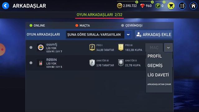 FİFA MOBİLE 22 ARKADAŞ NEREDEN VE NASIL EKLENİR? смотреть онлайн
