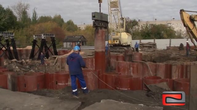 ПК ЗСГ - Погружение трубошпунта смотреть онлайн