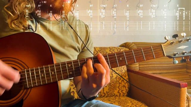 Песня Моаны - Что меня ждет (OST  Моана) | Moana - How Far I'll Go | GuitarTabs