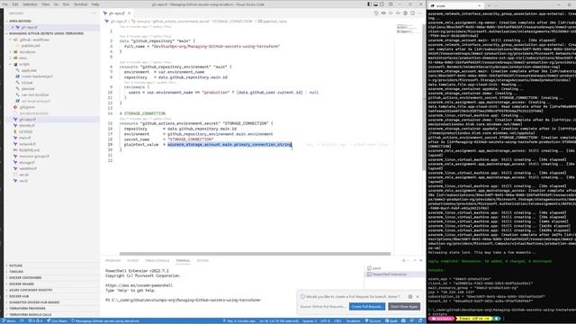 Managing GitHub secrets using terraform смотреть онлайн