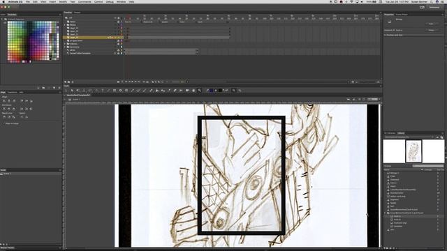 Animate Import From PSD Carve Drawing смотреть онлайн