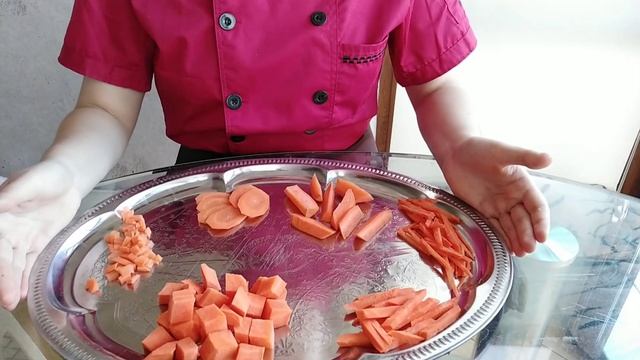 Лабораторная работа "Формы нарезки овощей" смотреть онлайн