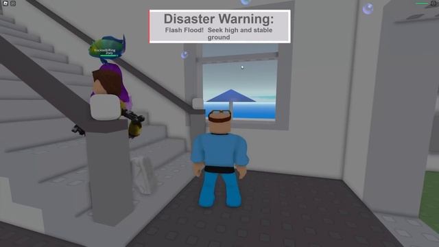 Can We Survive NATURAL DISASTERS in Roblox! смотреть онлайн