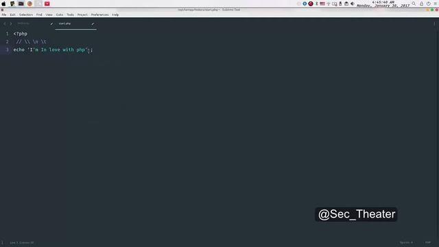 Become A Superman In PHP 5.6 & 7 Basics: #10 Escaping Sequences смотреть онлайн