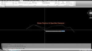 Break Polyline At specified Distance Autocad LISP