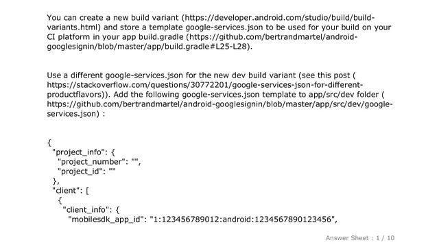 Android : Commiting google-services.json to GitHub смотреть онлайн