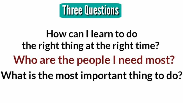 The Three Questions by Leo Tolstoy in Hindi смотреть онлайн
