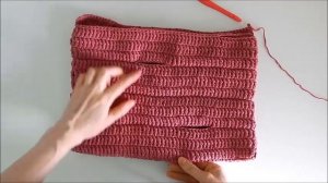 Простая сумка шоппер крючком из пряжи | Вязаная авоська - шоппер | Пляжная летняя сумка