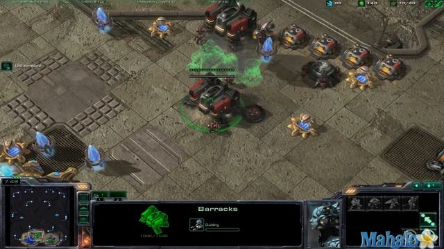 Starcraft 2v2 - Lasercorn and Avik - Marines and Void Rays - Part 1 смотреть онлайн