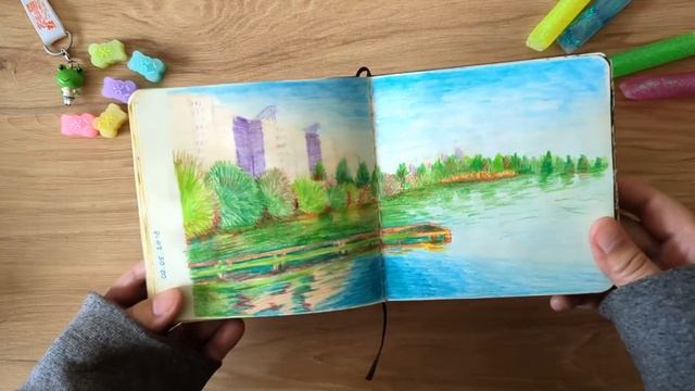 Первый обзор скетчбука/Sketchbook Tour
