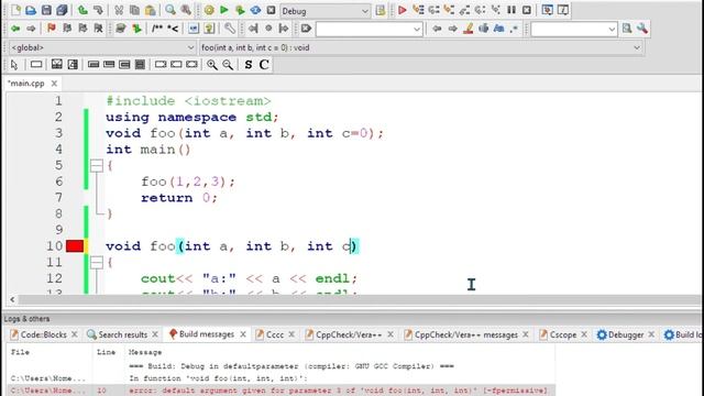 HOW TO USE DEFAULT ARGUMENT PARAMETER IN C++ FUNCTION смотреть онлайн