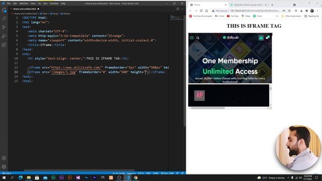 iframe tag and entities in html || اردو/उर्दू || html || смотреть онлайн