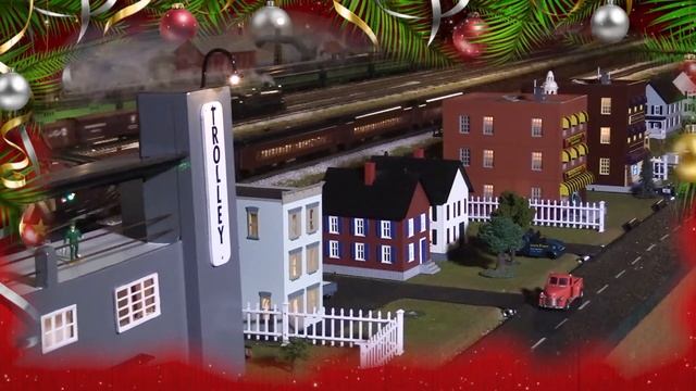Christmas Trains at the Corddry Crossing Railroad || 2019 смотреть онлайн