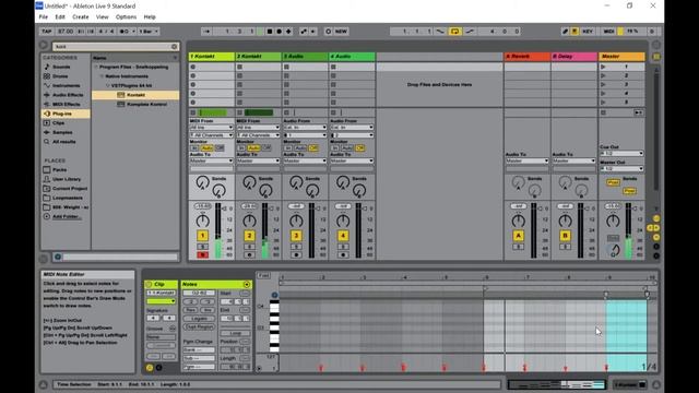 Using Old School Keys by SPLASH SOUND in ABLETON - ? FREE KONTAKT Library #splashsound #oldschoolke смотреть онлайн