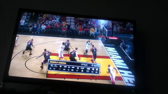NBA 2K14(PS3): Dwayne Wade crossover Will Barton & a vicious dunk to Dorrell Wright смотреть онлайн