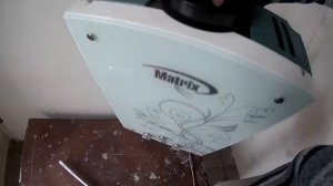 Установка газовой колонки.