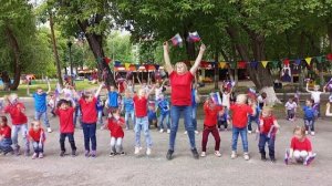 Флешмоб «Россия, вперед!»