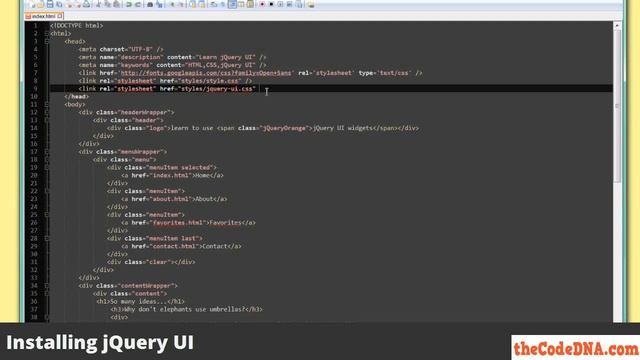 Install JQuery UI - Learn To Use jQuery UI Widgets - Part 02 смотреть онлайн