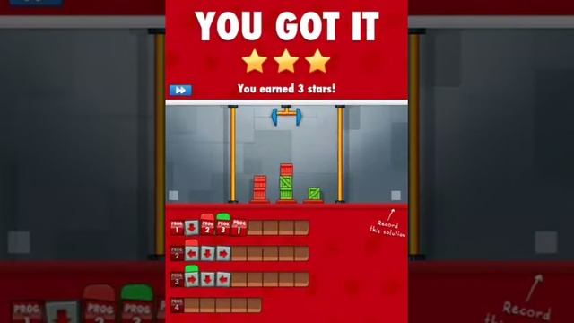 Cargo-Bot COLOR SORT 3-star solution смотреть онлайн