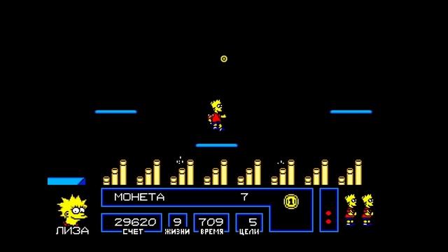 The Simpsons: Bart VS The Space Mutants Прохождение (Sega Rus) смотреть онлайн