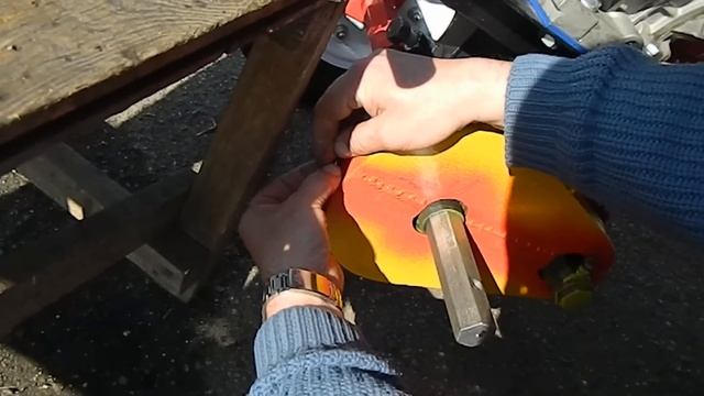 Ходоуменьшитель + защита цепи на мотоблок Forte 105 (135)