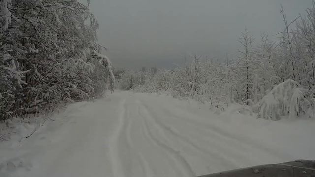 Шеви Нива. Зимний Валдай. Бетонки на объездах вокруг озера Велье смотреть онлайн
