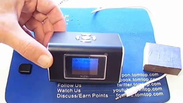 Stereo Speaker w/ FM Radio + Alarm Clock + Lyric Display + USB / TF Card Slot смотреть онлайн