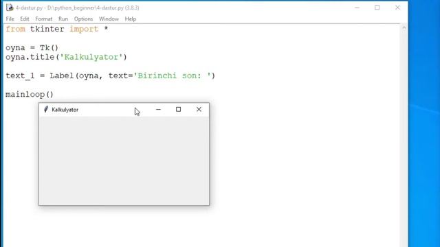 Python beginner. 5 dars Python Dinamik ma'lumotlar turi Amaliyot смотреть онлайн