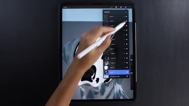 How to make digital illustrations of your pet photos | Pet portrait tutorial | Procreate tutorial смотреть онлайн