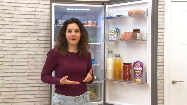 Haier HTR3619FNMN - Frigorífico combi inox con 348 litros, total no frost y Clase F. смотреть онлайн