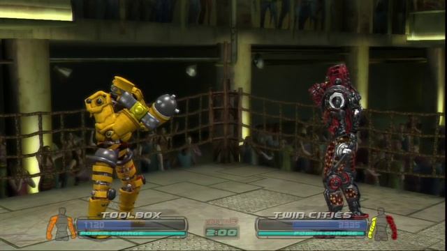 Живая сталь игра PS3/xbox360(Real steel the video game Xbox360/PS3)-Toolbox(Робот из DLC) смотреть онлайн