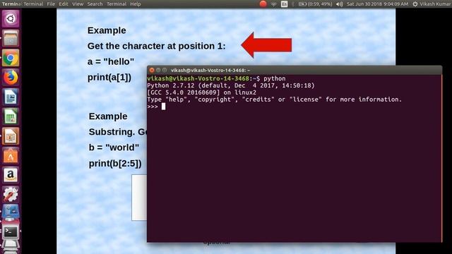 Python3:// Lecture-7 Python String смотреть онлайн