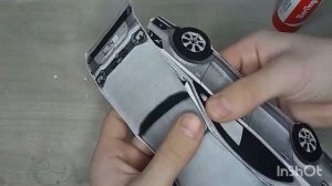 Фольксваген поло из бумаги