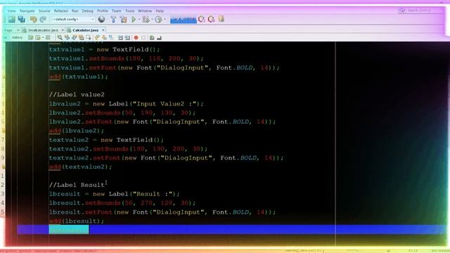 AWT in Java / Calculator by @Heng Vibol смотреть онлайн