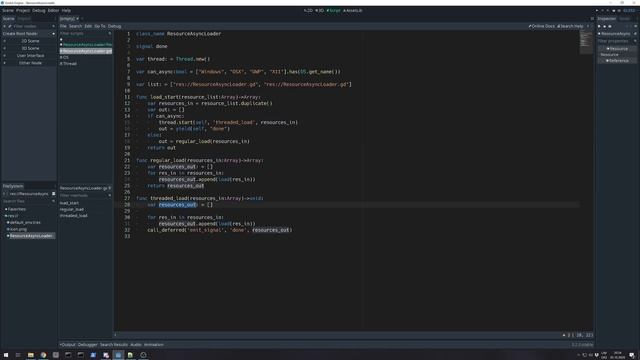 [Godot] - my favorite multi-thread resource loading смотреть онлайн
