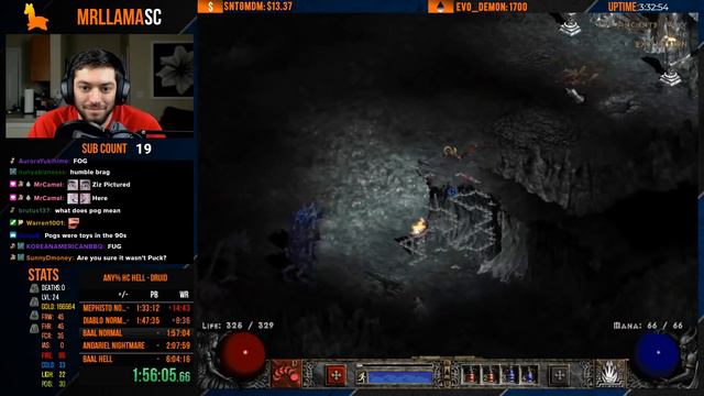 Diablo 2 - Hell HC Druid Speedrun! | The GREAT Marsh смотреть онлайн