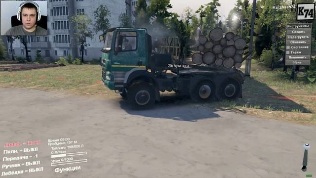 SpinTires обзор мода ( TATRA Phoenix Agro для 25.12.15 ) смотреть онлайн