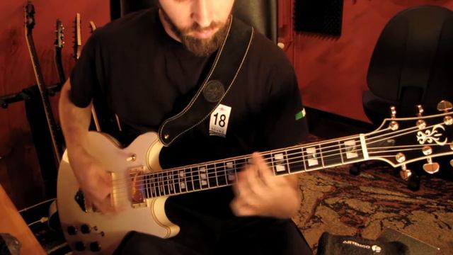 Nile : Lashed to the slave stick (practicing w/ Ibanez AR220-IV) смотреть онлайн