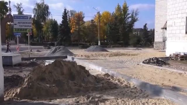 Ремонтные работы в скверах г Урюпинска смотреть онлайн