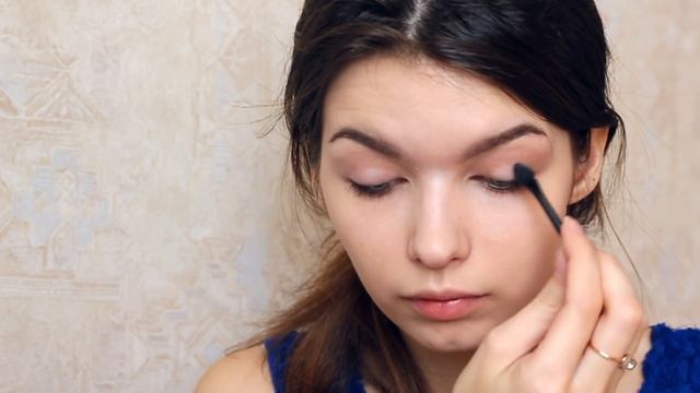 Яркий макияж/ Make up/СИНИЕ СТРЕЛКИ! смотреть онлайн